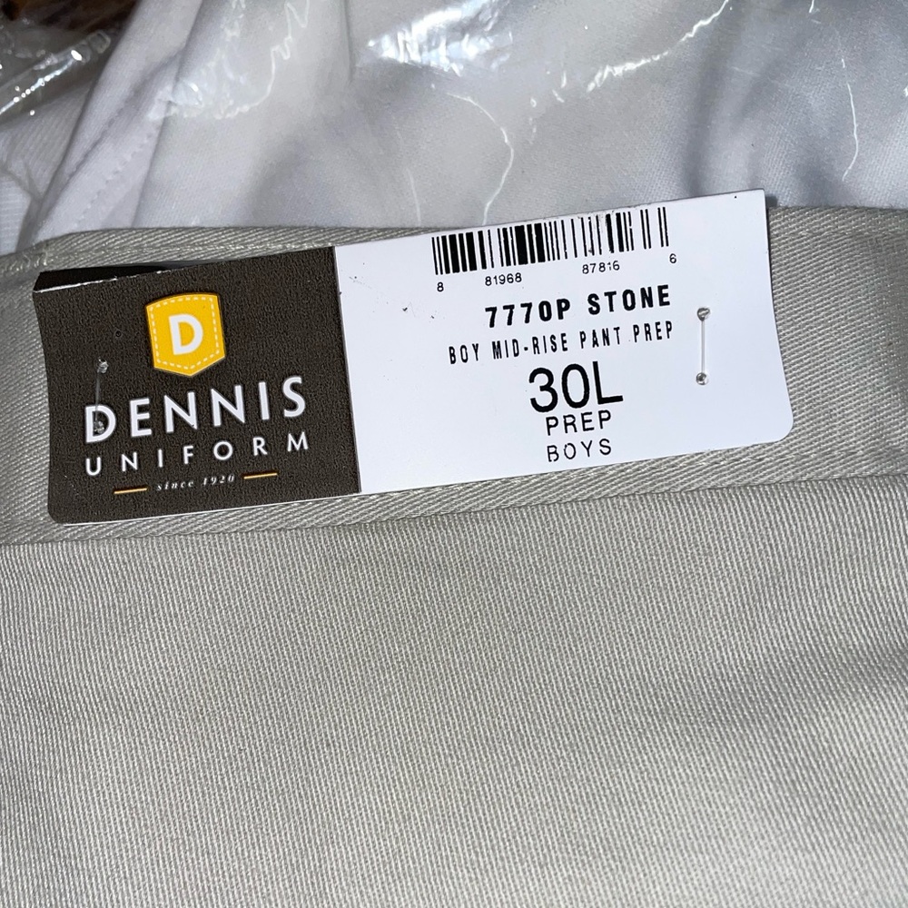Boys uniform pants